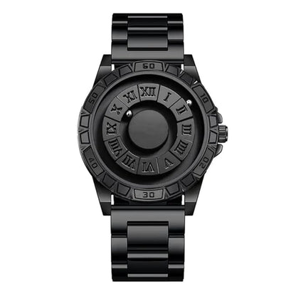 Magnetic Ball Watch | Unique Imported Watch | Gift for Men | Gift for Boyfriend | Stainless Steel, Waterproof Quartz