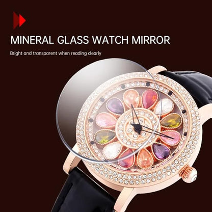LYNZ Rose Gold Floral Ladies  Luxury Watch | Gift for Women